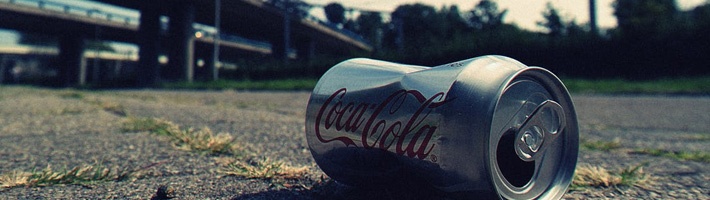 Coca Cola Can Thrown on the Ground | C Enterprises